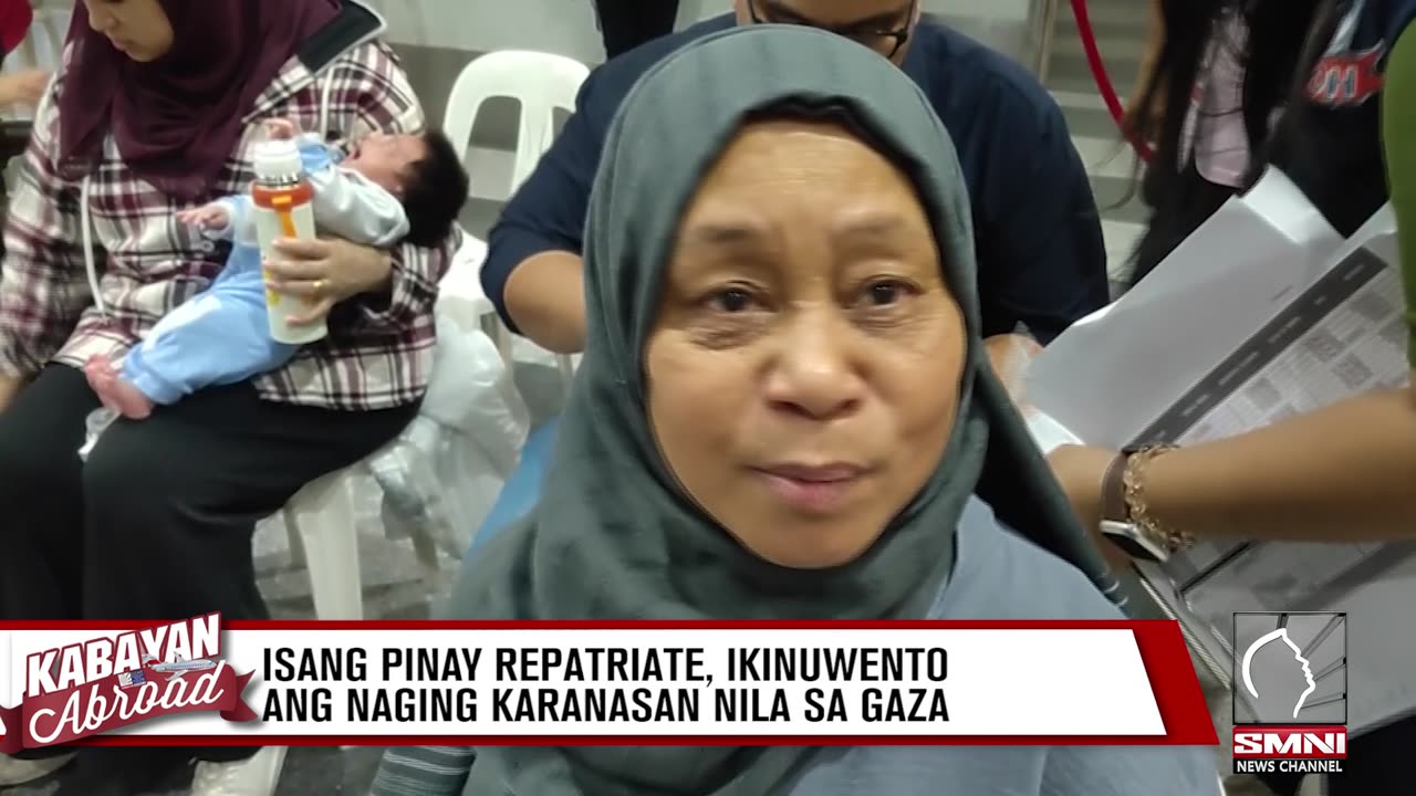 Pinay repatriate, ikinuwento ang naging karanasan sa Gaza