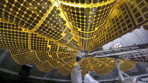 NASA’s Lucy Mission Extends its Solar Arrays//