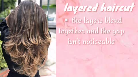 Difference between feather, layer, step haircut with name