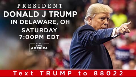 LIVE: President Donald J. Trump in Delaware, OH