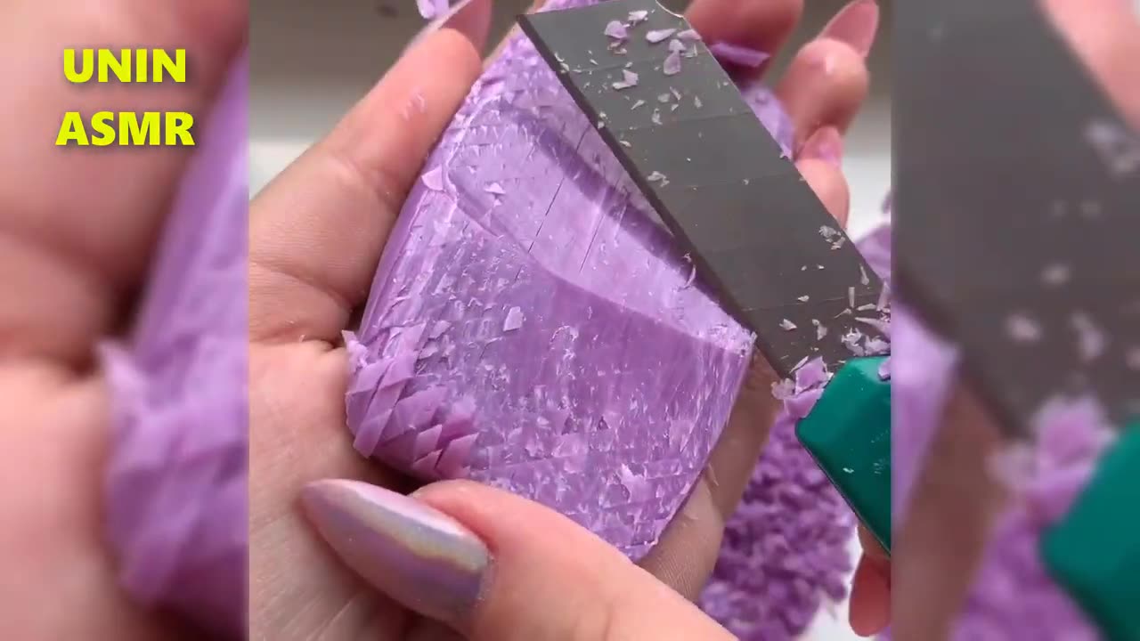 ASMR soap cutting/Relaxing sound/No talking