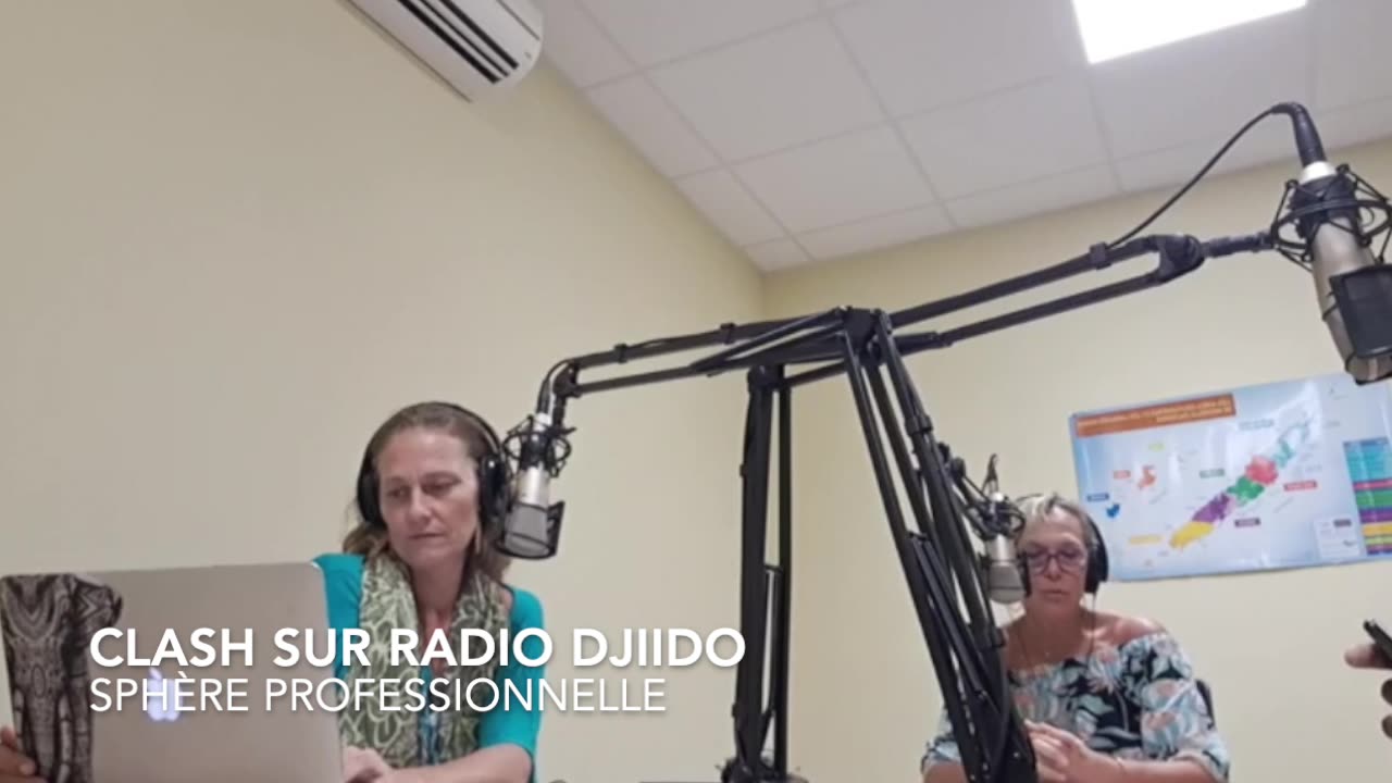 CLASH sur Radio Djiido, sphère professionnelle