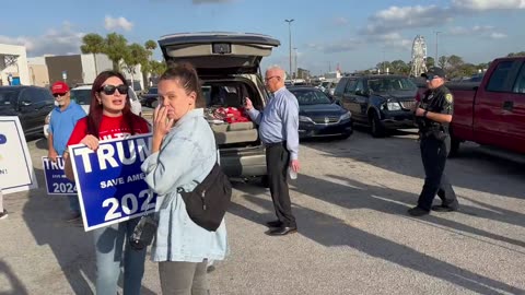 DeSantis ordered Trump supporters to be removed