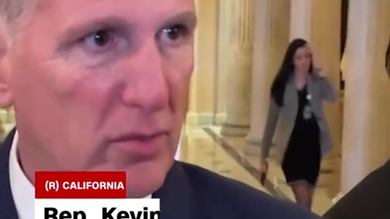 Listen how McCarthy's voice goes up. He is lying.
