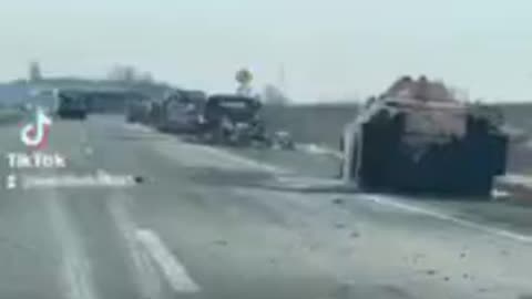 Ukrainian Highway of Death