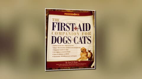 FIRST AID COMPANION FOR DOGS AND CATS BOOK REVIEW