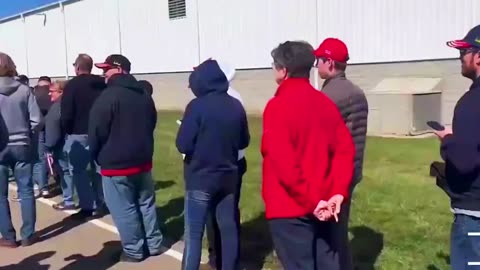 YUUUGE LINES IN DAYTON!!!🥳🥳🥳