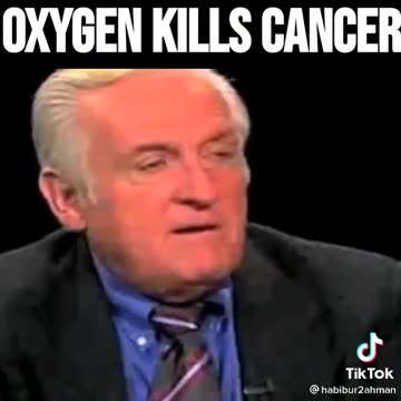 Bob Barefoot: Oxigen kills cancer.