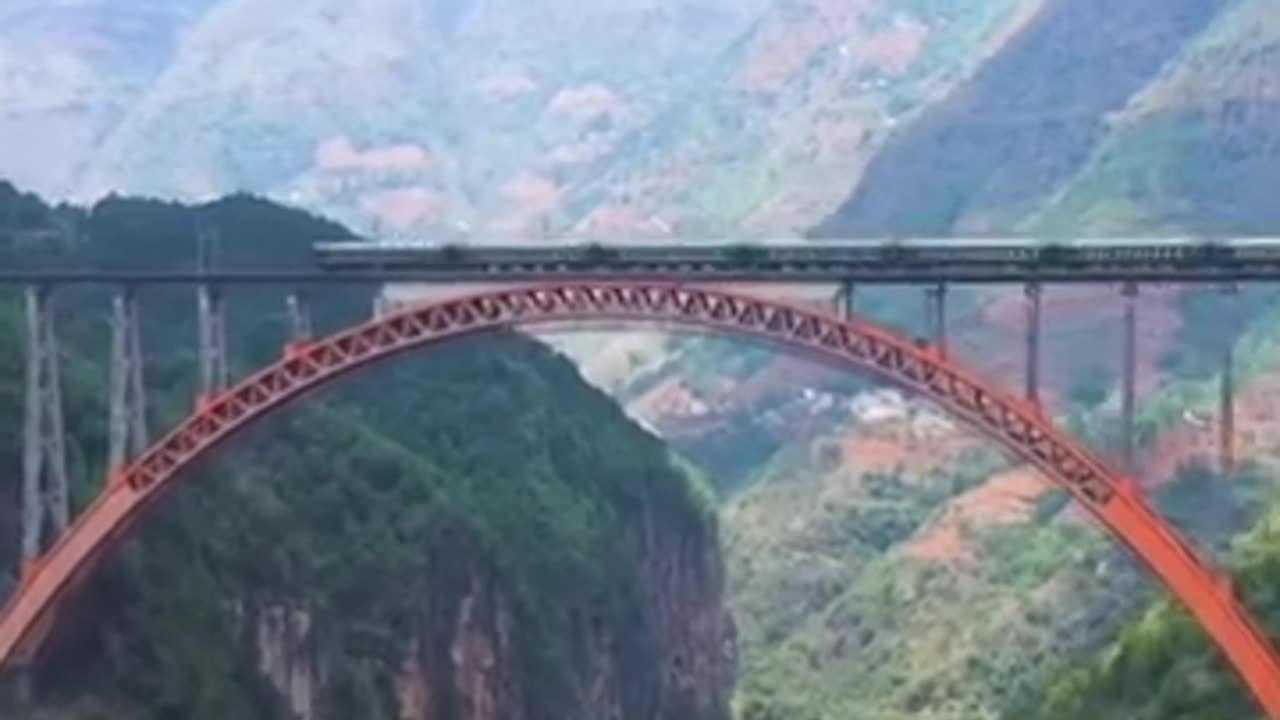 World's tallest rail bridge