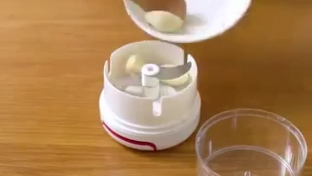 😍✨Mini Processador De Alimento Triturador Manual De Alho Links na Descrição