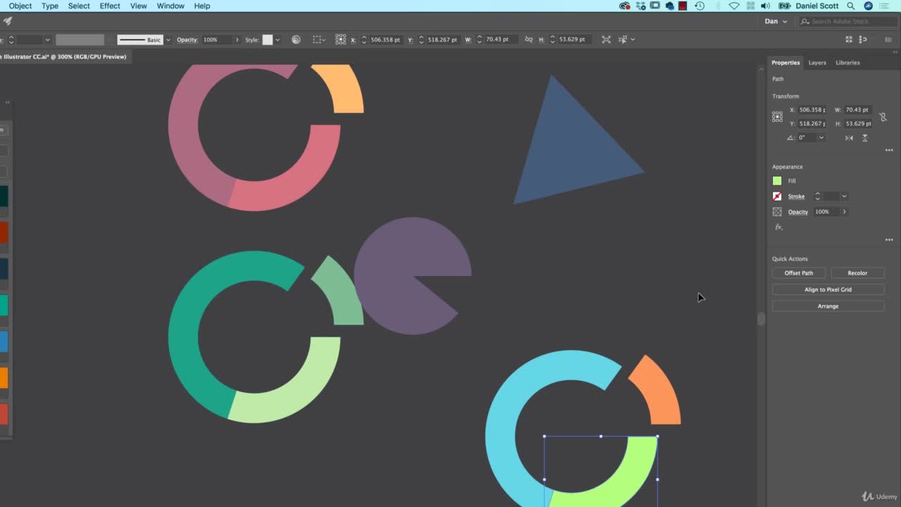 Using Color Themes in Adobe Illustrator CC