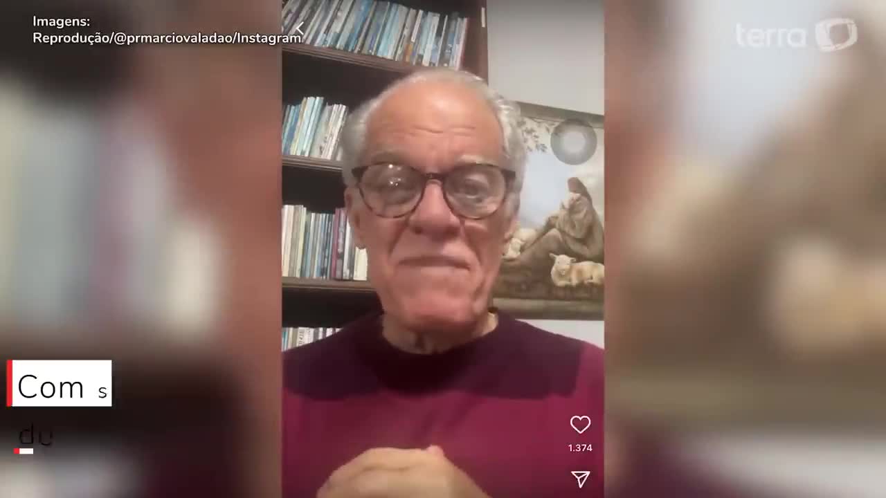 Com sorriso, pastor anuncia morte de Guilherme de Pádua em live: “Caiu e morreu”