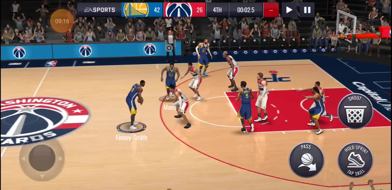 PLAYING NBA LIVE FOLLOW/LIKE