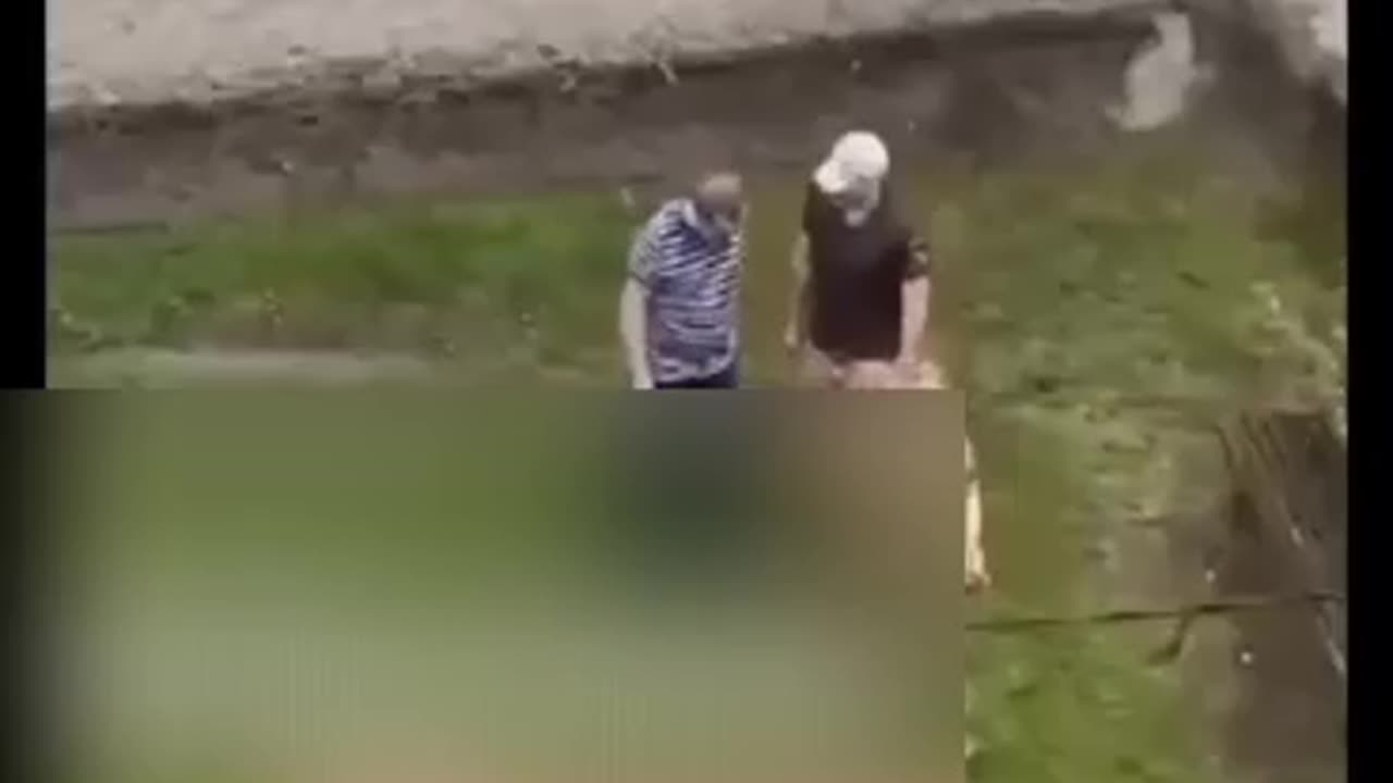 Man was rescued by his neighbours from the hands of the Ukrainian recruitment officers.