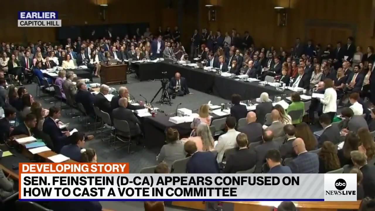 ABC News Acknowledges How Concerning It Is That Dianne Feinstein Had To Be Instructed How To Vote