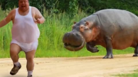 Funny Different Animals Chasing and Scaring People 2024