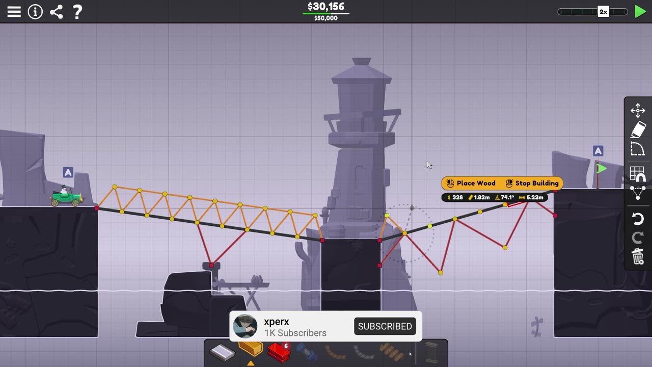 Poly Bridge gave me Juice Wrld vibes! The theme actually sounds good #polybridge3