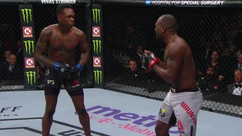 Israel Adesanya Greatest UFC Hits.