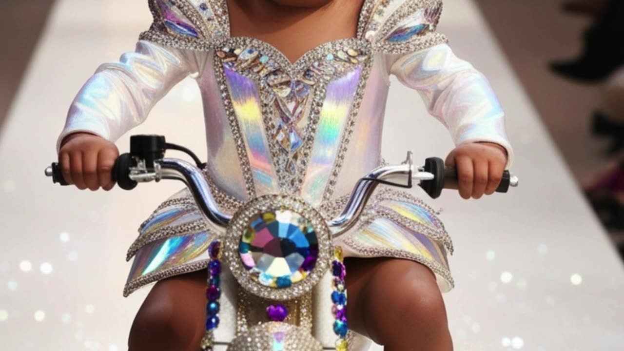 Adorable Baby Fashion Show #cute#fashion#baby#AI#runway#fyp #viral#かわいい#kawaii#베이비패션쇼#YouTubeShorts