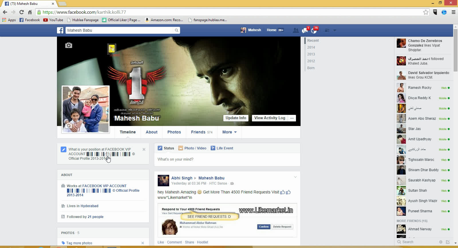 Facebook Vip Account in 1minute.!!!!!!!!!