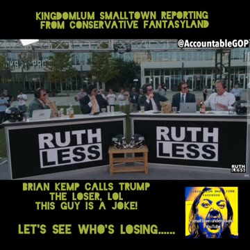 Gov. Brian Kemp calls Trump the loser!