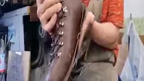 Men Made this Strong Hiking Boots