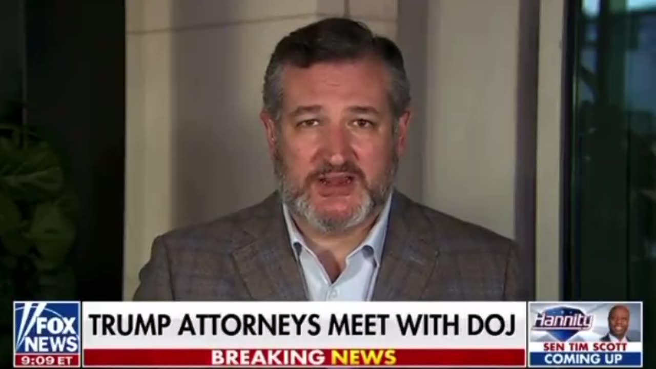 Ted Cruz Predicts Politicized DOJ Will Indict Trump