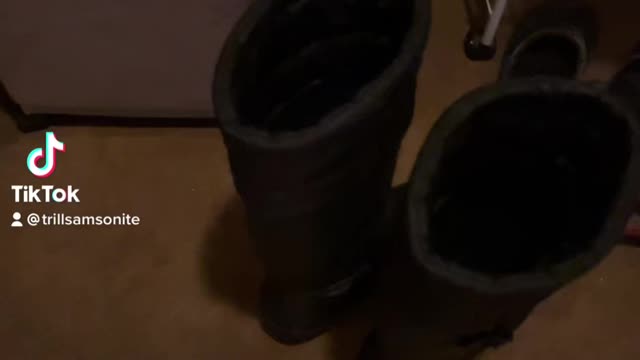 Why my cousin got the SpongeBob boots ??