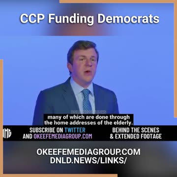 James O'Keefe: 60% Of Act Blue Donations Come From China - 6/27/23