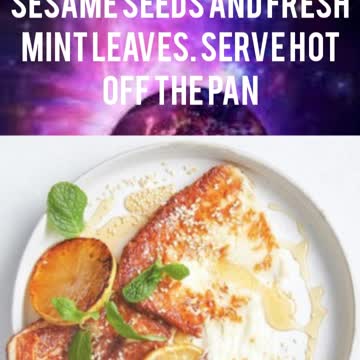 Sweet Fried Saganaki