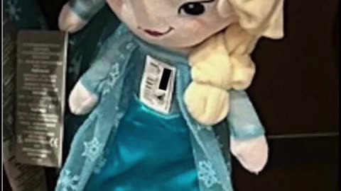 Disney Parks Elsa from Frozen Big Eyes Plush Doll #shorts