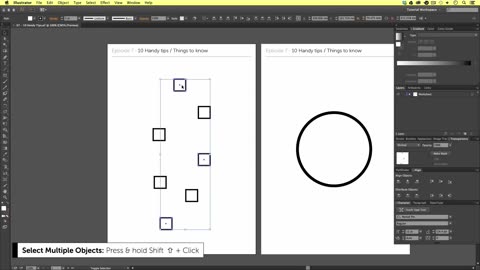 10 Handy Tips - Things to know for beginners Ep7_19 [Adobe Illustrator for Beginners]