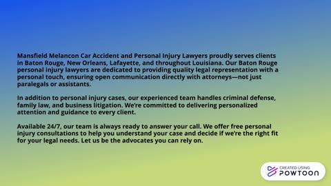 Baton Rouge personal injury lawyers