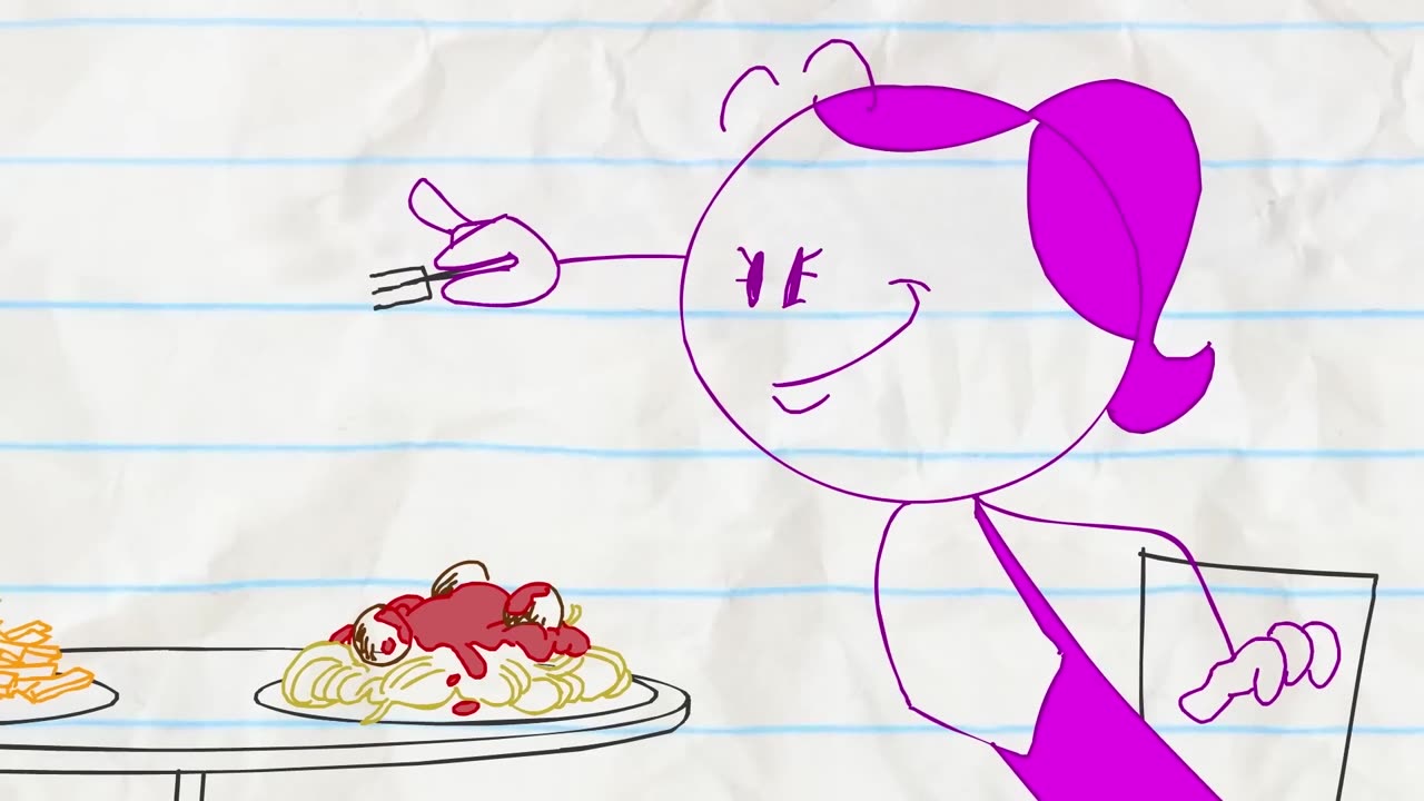 Let Pencilmate Eat Cake! -in- PIE HARD - Pencilmation Cartoons