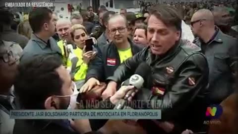 Bolsonaro - um verdadeiro Presidente!