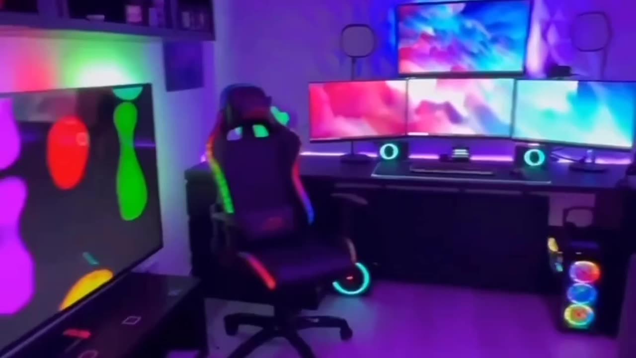 gamers dream room 🎮 wait fr d end