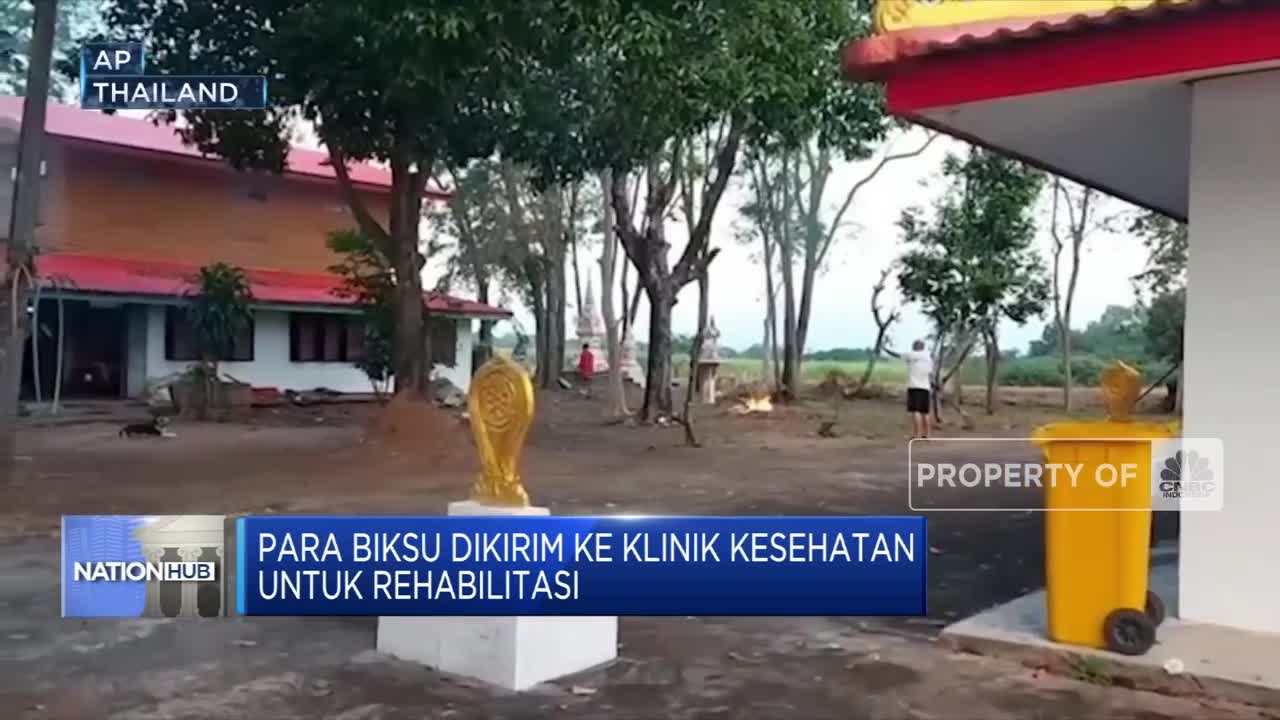 Seluruh Biksu Pakai Narkoba, Kuil di Thailand Kosong