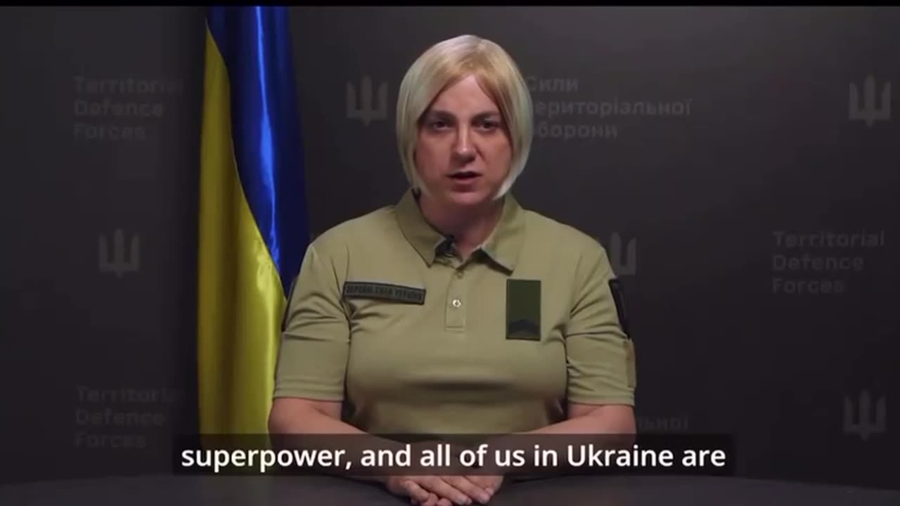 🇺🇦Ukrainian army “spokeswoman”