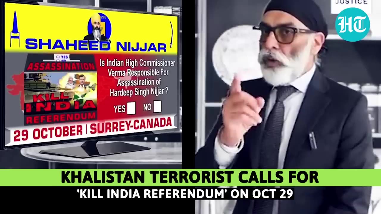 Canada-ON BACKFOOT after INDIA'S strong Stand on Terror Group KHALISTAN