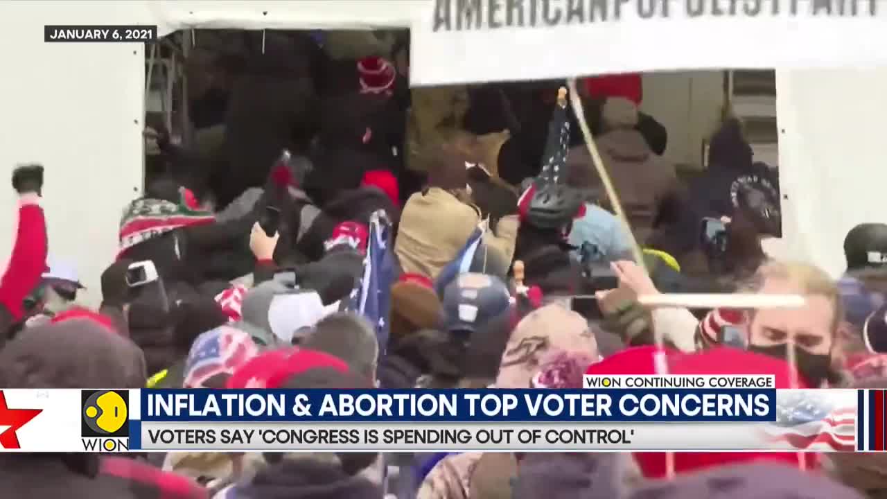 US Midterm Elections_ Inflation and abortion top voter concerns _ Latest News _ WION