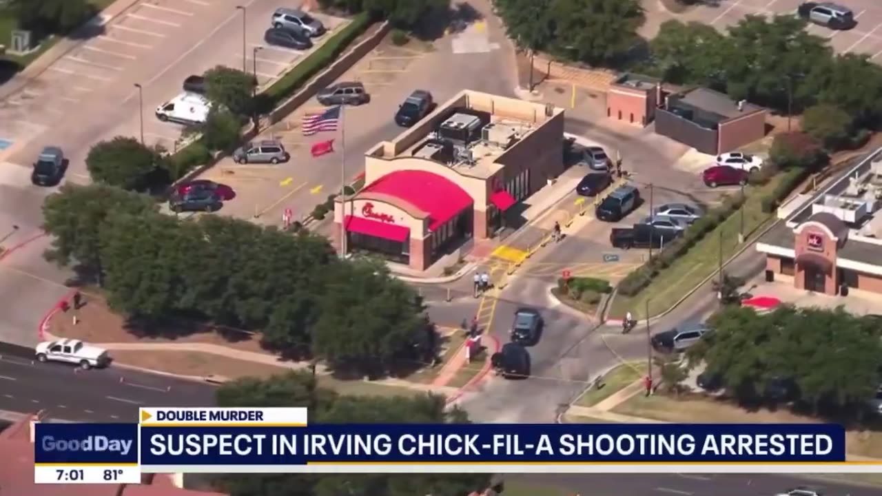 Illegal alien from El Salvador murdered two people inside a Texas Chick-fil-A.