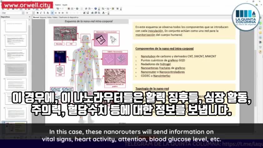 트랜스 휴먼 ( 인트라바디 나노 네트워크)