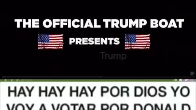 HAY HAY HAY POR DIOS VAMOS A VOTAR POR DONALD TRUMP