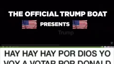 HAY HAY HAY POR DIOS VAMOS A VOTAR POR DONALD TRUMP