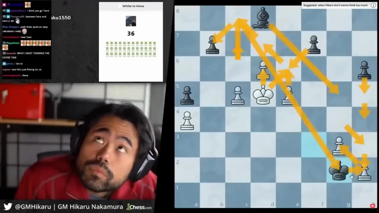 Funny chess Calculating