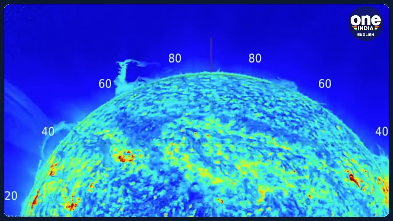 Nasa massive segment of the sun