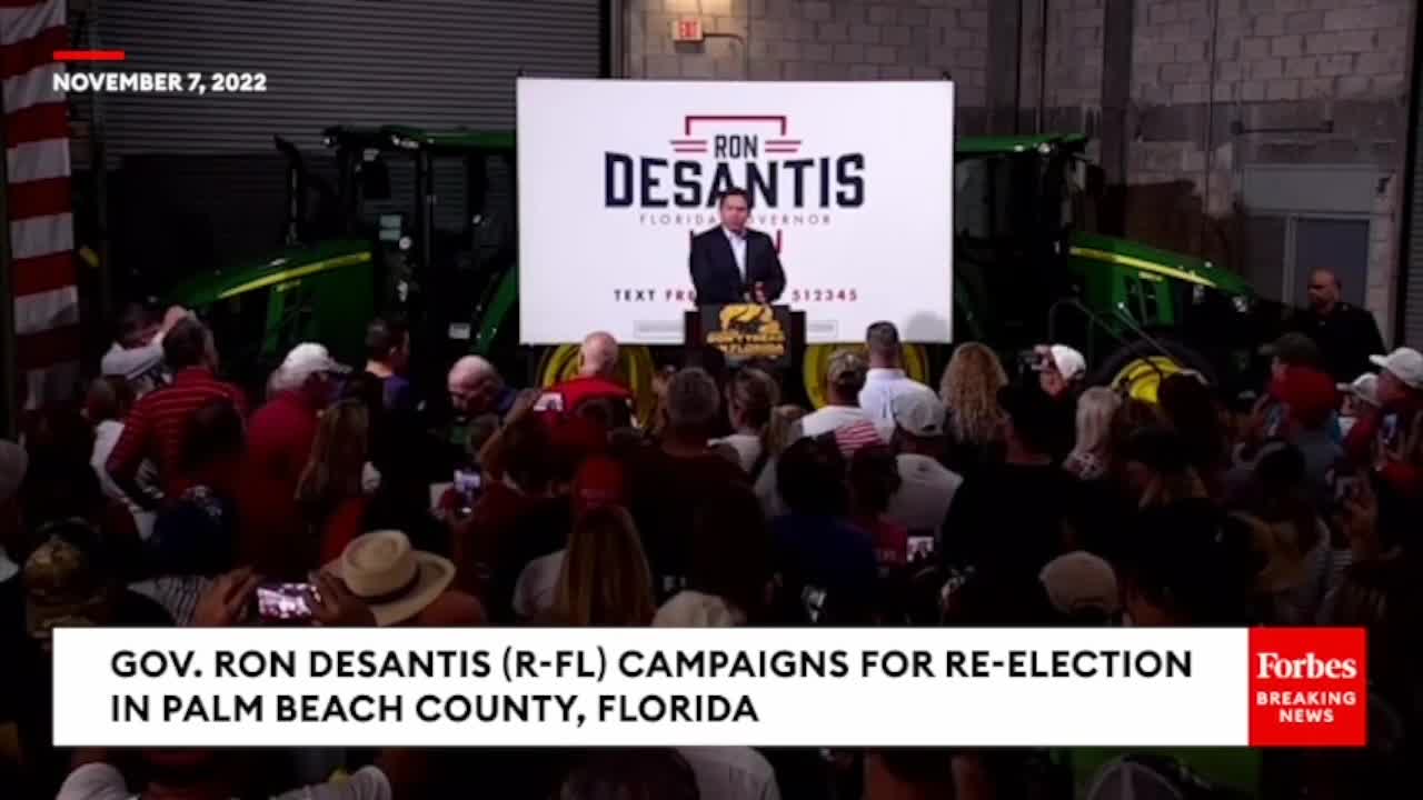 DeSantis Mercilessly Mocks Biden: ‘There Was An Older Fellow Wandering Around S. Florida Aimlessly’