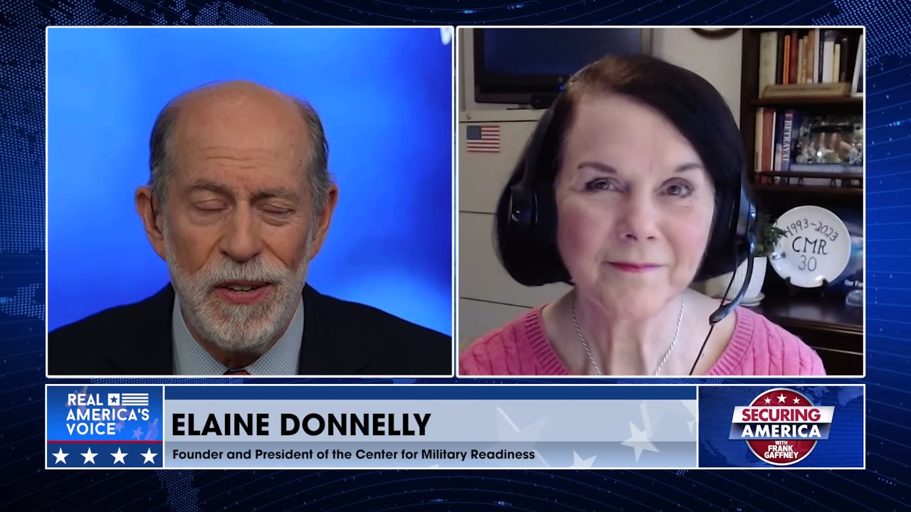 Securing America with Elaine Donnelly (part 1) | February 16, 2023