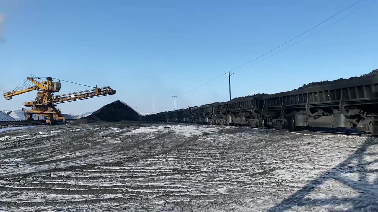 Steam Trains for Mining in China