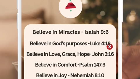 6 Things to believe in at Christmas